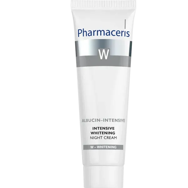 PHARMACERIS W ALBUCIN INTENSIVE CREME DE NUIT ECLAIRCISSANTE 30ML