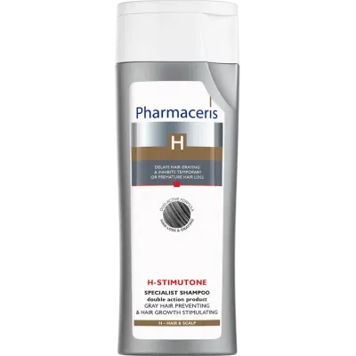 PHARMACERIS H-STIMUTONE SHAMPOOING ANTI-CHEVEUX GRIS Et REPOUSSE PHARMACERIS H-STIMUTONE SHAMPOOING ANTI-CHEVEUX GRIS Et REPOUSSE