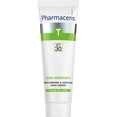 PHARMACERIS T SEBO-MOISTATIC CRÈME HYDRATANTE APAISANTE SPF30