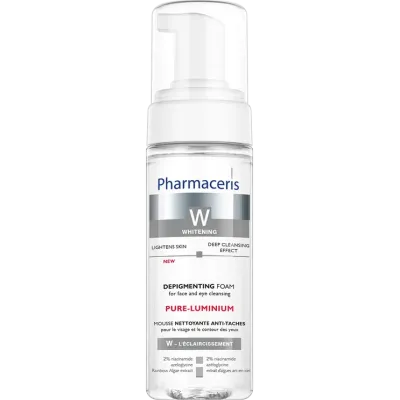 PHARMACERIS W PURE LUMINIUM MOUSSE NETTOYANTE ANTI TACHES 150ML PHARMACERIS W PURE LUMINIUM MOUSSE NETTOYANTE ANTI TACHES 150ML