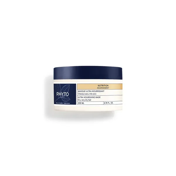 PHYTO NUTRITION MASQUE ULTRA NOURRISSANT CHEVEUX SECS ET TRES SECS 200ML