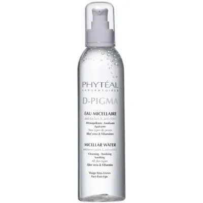 PHYTEAL DPIGMA EAU MICELLAIRE A L'ALOE VERA 250ML PHYTEAL DPIGMA EAU MICELLAIRE A L'ALOE VERA 250ML