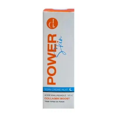 ODA POWER SKIN SOIN CREME NUIT VIT C 50 ML ODA POWER SKIN SOIN CREME NUIT VIT C 50 ML