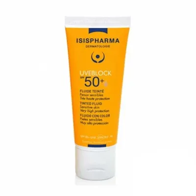 ISISPHARMA UVEBLOCK 50+ FLUIDE TEINTE 40ML