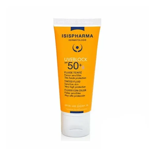ISISPHARMA UVEBLOCK 50+ FLUIDE TEINTE 40ML