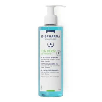 ISISPHARMA TEEN DERM GEL SENSITIVE 250ML