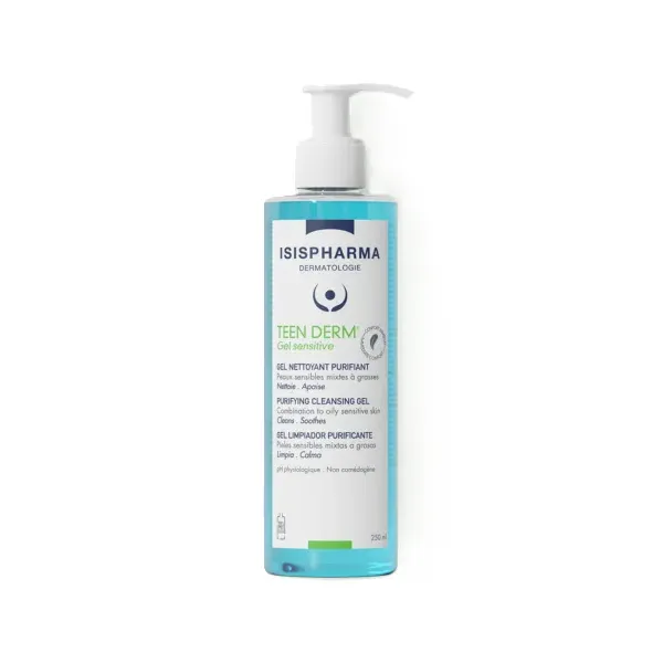 ISISPHARMA TEEN DERM GEL SENSITIVE 250ML