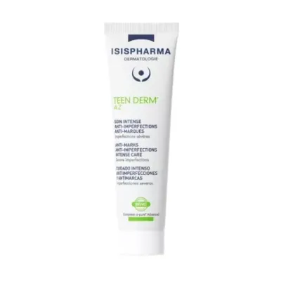 ISISPHARMA TEEN DERM A-Z SOIN INTENSE PEAUX A TENDANCE ACNEIQUE 30ML