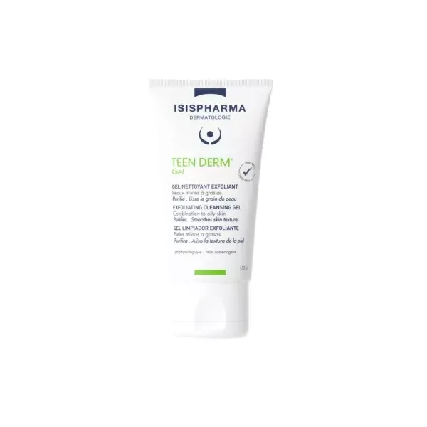 ISISPHARMA TEEN DERM GEL NETTOYANT EXFOLIANT 150ML