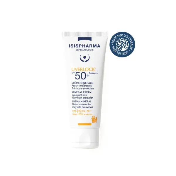 ISISPHARMA UVEBLOCK CREME MINERALE SPF50+ 40ML