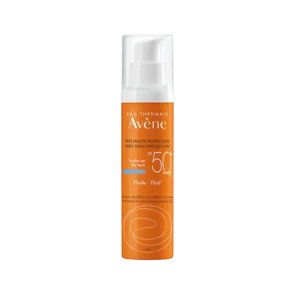 AVENE FLUIDE ULTRA LEGER SPF50+ PEAUX SENSIBLES NORMALES A MIXTES 50ML