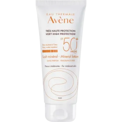 AVENE SOLAIRE LAIT MINERAL TRES HAUTE PROTECTION SPF50+ 100ML AVENE SOLAIRE LAIT MINERAL TRES HAUTE PROTECTION SPF50+ 100ML