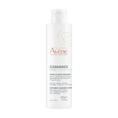 AVENE CLEANANCE HYDRA CREME LAVANTE APAISANTE 200ML AVENE CLEANANCE HYDRA CREME LAVANTE APAISANTE 200ML