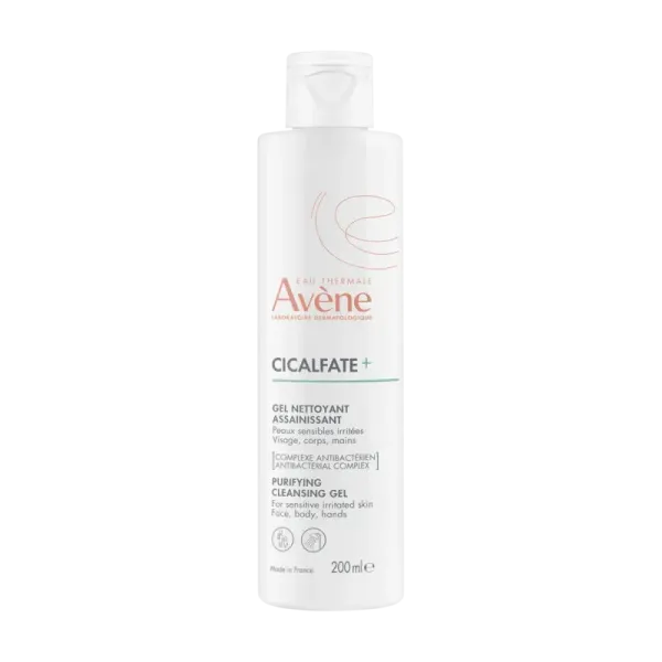 AVENE CICALFATE+ GEL NETTOYANT ASSAINISSANT 200ML