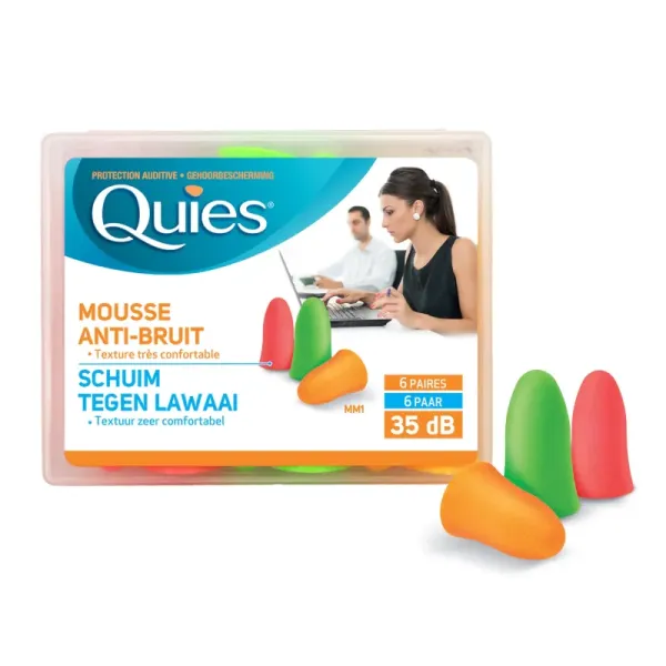 QUIES MOUSSE BOITE DE 6