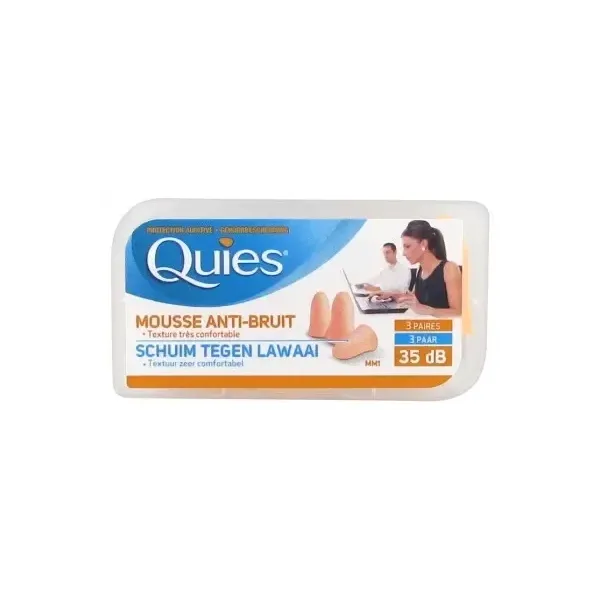 QUIES MOUSSE BOITE DE 6CHAIR