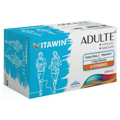VITAWIN ADULTE 30 GELULES VITAWIN ADULTE 30 GELULES