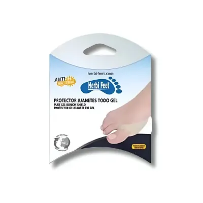 HERBI FEET PROTECTEUR D'HALLUX VALGUS EN SILICONE 6005.5 HERBI FEET PROTECTEUR D'HALLUX VALGUS EN SILICONE 6005.5