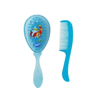 BABY PUR BROSSE ET PEIGNE DÉCORÉS 0M+