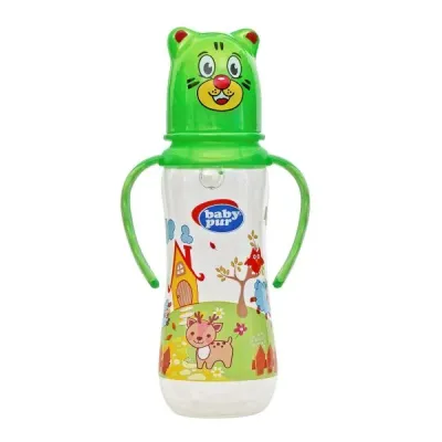 BABY PUR BIBERON FUNNY PP AVEC ANSES 250ML BABY PUR BIBERON FUNNY PP AVEC ANSES 250ML