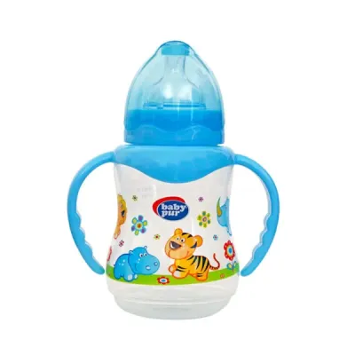 BABY PUR BIBERON COL LARGE AVEC ANSES 250ML BABY PUR BIBERON COL LARGE AVEC ANSES 250ML
