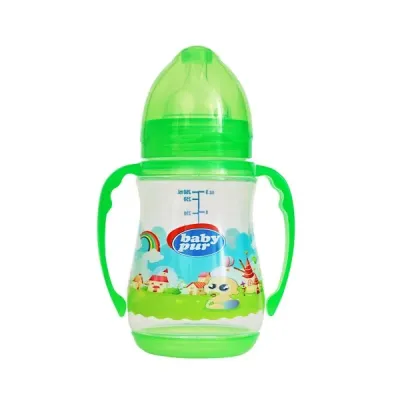 BABY PUR BIBERON PP PASTEL LARGE COUVERCLE AVEC ANSES 250ML BABY PUR BIBERON PP PASTEL LARGE COUVERCLE AVEC ANSES 250ML