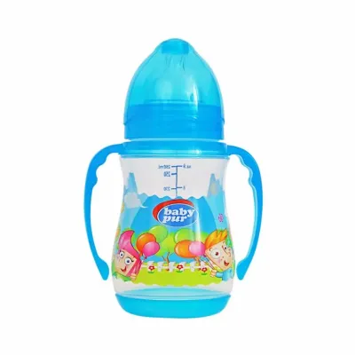 BABY PUR BIBERON PP PASTEL LARGE COUVERCLE AVEC ANSES 250ML BABY PUR BIBERON PP PASTEL LARGE COUVERCLE AVEC ANSES 250ML
