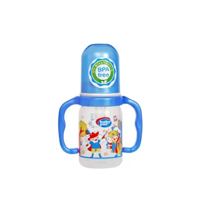 BABY PUR BIBERON EN VERRE AVEC ANSE 120ML BABY PUR BIBERON EN VERRE AVEC ANSE 120ML