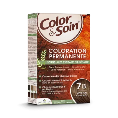 3 CHENES COLOR & SOIN COLORATION MARRON CARAMEL 7B 3 CHENES COLOR & SOIN COLORATION MARRON CARAMEL 7B