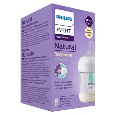 AVENT BIBERON NATURAL RESPONSE ANTI COLIQUE 125ML AVENT BIBERON NATURAL RESPONSE ANTI COLIQUE 125ML