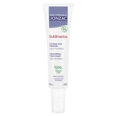 JONZAC SUBLIMACTIVE CREME RICHE LISSANTE ANTI-AGE 40ML JONZAC SUBLIMACTIVE CREME RICHE LISSANTE ANTI-AGE 40ML