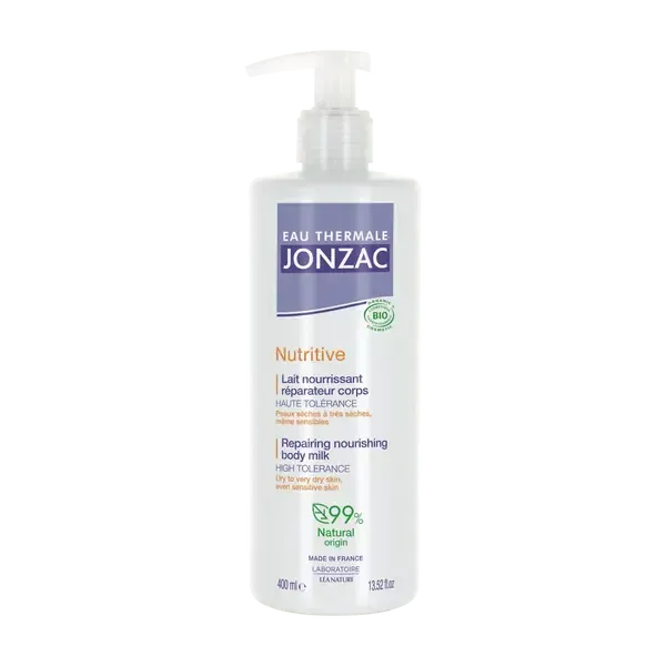 JONZAC NUTRITIVE LAIT NOURRISSANT REPARATEUR CORPS BIO 400ML