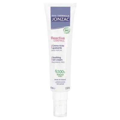 JONZAC REACTIVE CREME RICHE HAUTE TOLERANCE 40ML JONZAC REACTIVE CREME RICHE HAUTE TOLERANCE 40ML