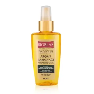 BIOBLAS BOTANIC OILS HUILE SE SOIN CAPILLAIRE ARGAN 100ML BIOBLAS BOTANIC OILS HUILE SE SOIN CAPILLAIRE ARGAN 100ML