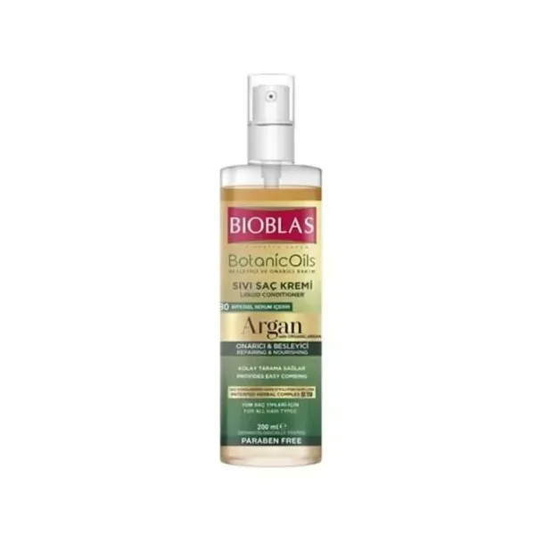 BIOBLAS APRES SHAMPOING LIQUIDE A LHUILE DARGAN 200 ML