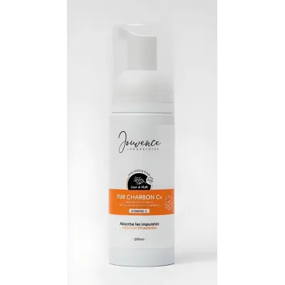 JOUVENCE MOUSSE PUR CHARBON C+ 150ML
