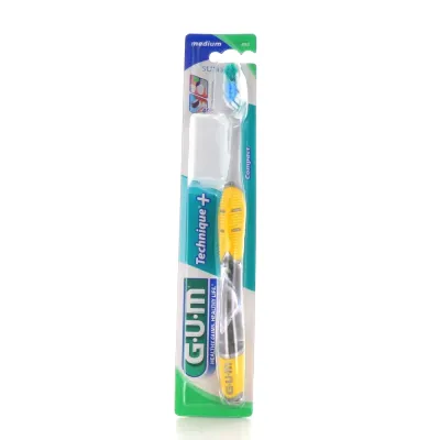 GUM BROSSE A DENTS TECHNIQUE COMPACT MEDIUM (493) GUM BROSSE A DENTS TECHNIQUE COMPACT MEDIUM (493)