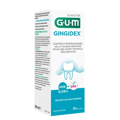 GUM BAIN DE BOUCHE GINGIDEX 300ML GUM BAIN DE BOUCHE GINGIDEX 300ML