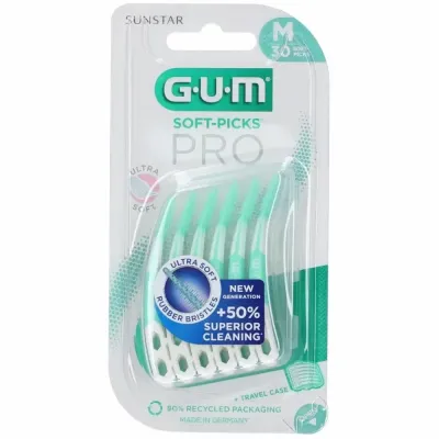 GUM CURE DENTS SOFT PICKS PRO 690 M