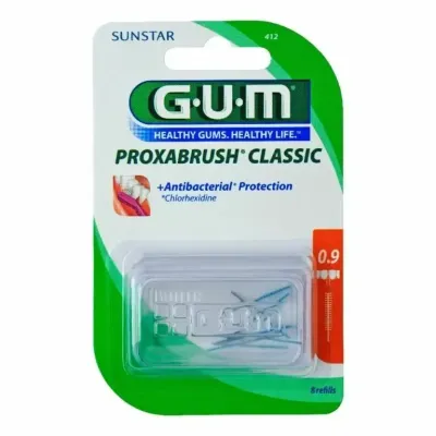 GUM BROSSETTES ULTRA FINE CYLINDRIQUE 0,9MM (412) GUM BROSSETTES ULTRA FINE CYLINDRIQUE 0,9MM (412)