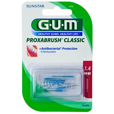 GUM BROSSETTES FINE CYLINDRIQUE 1,4MM (612) GUM BROSSETTES FINE CYLINDRIQUE 1,4MM (612)