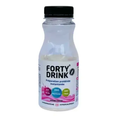 YOUNG HEALTH FORTY DRINK AROME FRAISE 49.3 GR YOUNG HEALTH FORTY DRINK AROME FRAISE 49.3 GR
