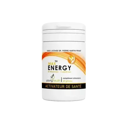 YOUNG HEALTH MAX ENERGIE 60 GELULES YOUNG HEALTH MAX ENERGIE 60 GELULES