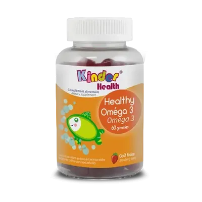 KINDER HEALTH OMEGA 3 60 GUMMIES KINDER HEALTH OMEGA 3 60 GUMMIES