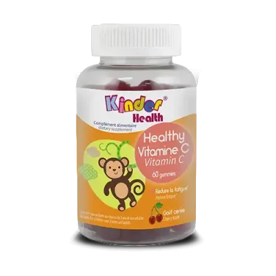 KINDER HEALTH HEALTHY VITAMINE C 60 GUMMIES KINDER HEALTH HEALTHY VITAMINE C 60 GUMMIES