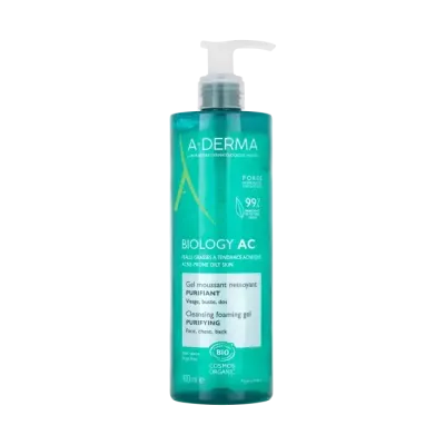 A-DERMA BIOLOGY AC GEL MOUSSANT NETTOYANT PURIFIANT 400ML A-DERMA BIOLOGY AC GEL MOUSSANT NETTOYANT PURIFIANT 400ML