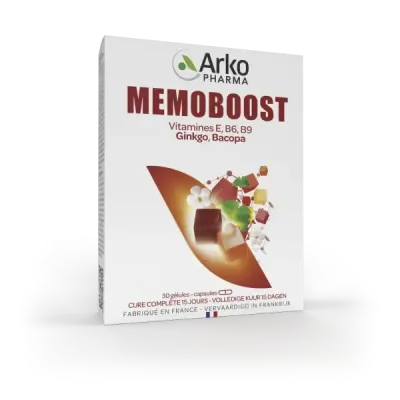 ARKOPHARMA MEMOBOOST 30 GELULES ARKOPHARMA MEMOBOOST 30 GELULES