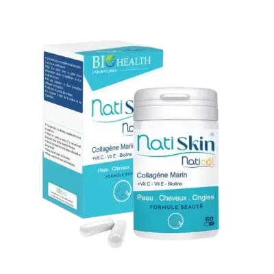 BIO HEALTH NATISKIN 60 GELULES BIO HEALTH NATISKIN 60 GELULES