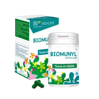 BIOHEALTH BIOMUNYL SPIRULINE 45 GELULES BIOHEALTH BIOMUNYL SPIRULINE 45 GELULES
