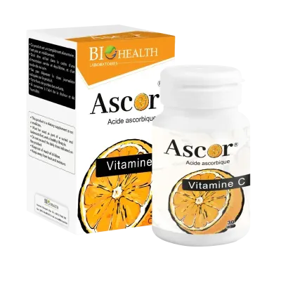 BIOHEALTH ASCOR VITAMINE C 30 GELULES BIOHEALTH ASCOR VITAMINE C 30 GELULES